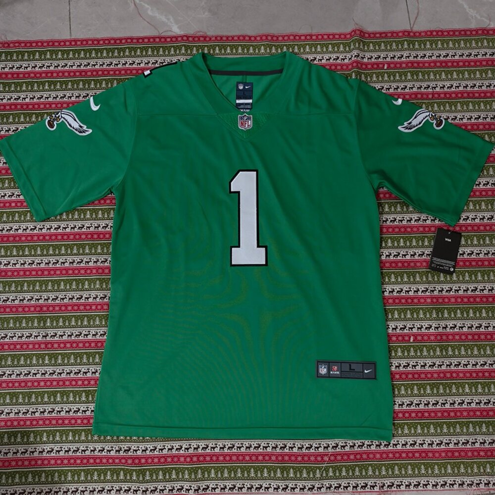 NFL Philadelphia Eagles Hurts No. 1 Jersey